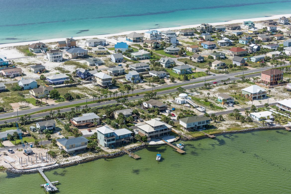 Pensacola Beach Sound Side Houses 002